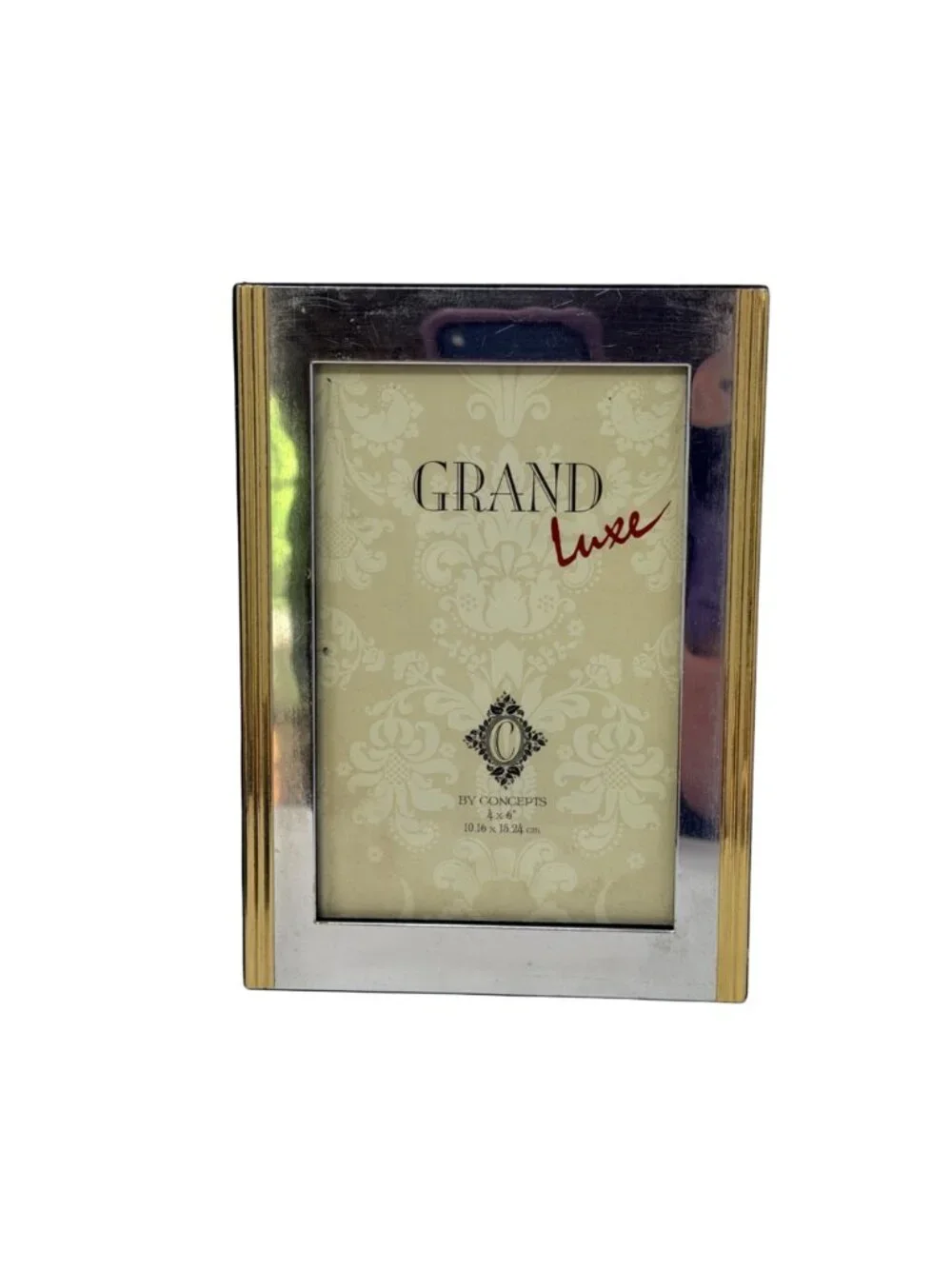 Vintage Brass Silver‎ Photo Frame Set Mixed Metal 8x10 5x7 4x6 Frames 1990s